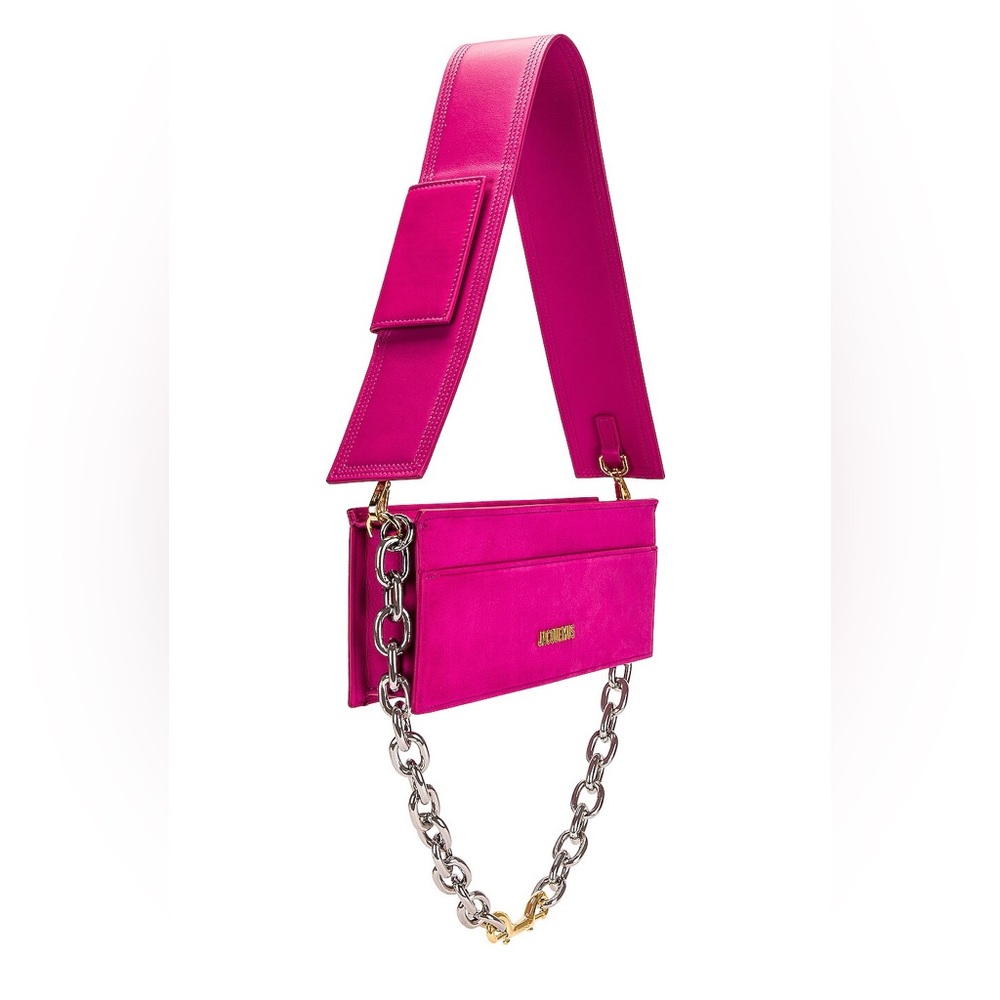 JACQUEMUS Ciuciu Two Way Leather Shoulder Bag - Picture 2 of 8